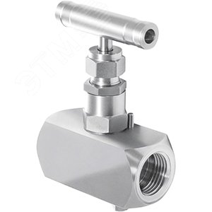 Клапан игольчатый 1/2' - 1/2' внутр.-внутр., мате иал - нержавеющая сталь, макс. рабочее давление - 40 МПа, макс. рабочая температура - 240 С 3