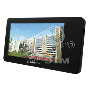Монитор домофона цветной TFT LCD 7 сенсорный экран hands-free (NEO black) - Tantos