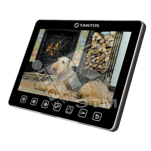 Монитор видеодомофона цветной TFT LCD 101 1024x768 PAL/NTSC (Sherlock+ Black) - Tantos