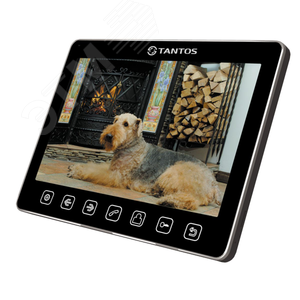Монитор видеодомофона цветной TFT LCD 101 1024x768 PAL/NTSC H (Sherlock Black) - Tantos
