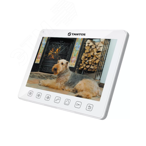 Монитор видеодомофона цветной (Sherlock (White) XL) - Tantos