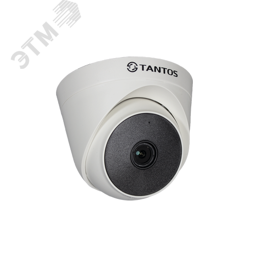 Видеокамера AHD 2Мп купольная 4в1 (AHD, TVI, CVI, CVBS) ИК-20м (2.8мм) - Tantos