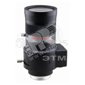 Объектив вариофокальный 1МП с ИК коррекцией f=5-60мм F/1.6 1/3 автодиафрагма Direct Drive CS-крепление (TSi-L0560D) (TSi-L0560D) - Tantos