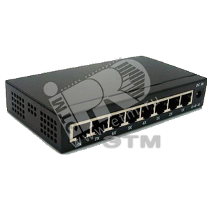 Коммутатор TSn-8G 8 портов 10/100/1000 Мбит/с дуплекс общая пропускная способность 16 Гбит/с металлический корпус (TSn-8G) - Tantos