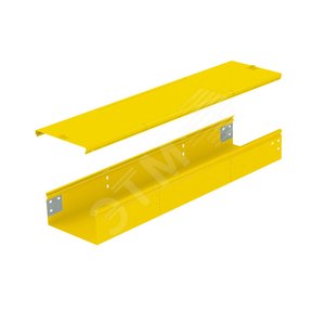 Лоток F 300/100 0.8м OFT желтый (CM345239) - CABLOFIL