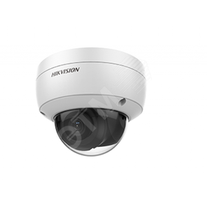 Видеокамера 2Мп уличная купольная с EXIR-подсветкой до 30м (DS-2CD2123G0-IU(2.8mm)) - Hikvision