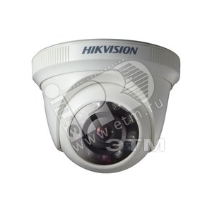 Видеокамера купольная ИК подсветка 40м день/ночьI P66 - Hikvision