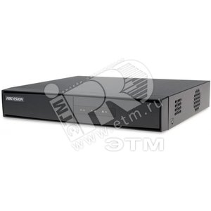 Видеорегистратор DS-7208HQHI-F1-N 8-ми канальный гибридный HD-TVI регистратор для аналоговых-HD-TVI и AHD камер 2 IP-камеры (DS-7208HQHI-F1/N) - Hikvision
