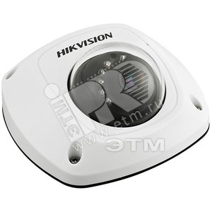 Видеокамера IP мини DS-2CD2512F-IS(4) 1.3Мп ИК    подсветка PoE (DS-2CD2512F-IS(4)) - Hikvision