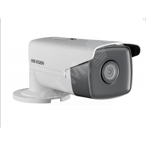 Камера IP 4Мп уличная цилиндрическая с EXIR-подсветкой до 50м 4mm (DS-2CD2T43G0-I5 (6mm)) - Hikvision