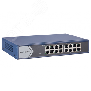 Коммутатор 16-ти портовый управляемый 1000M (DS-3E1516-EI) - Hikvision
