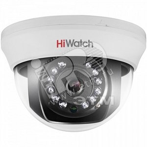 Видеокамера 1 Мп внутренняя купольная HD-TVI камера ИК-подсветка до 20м - Hikvision