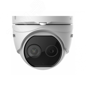 Видеокамера IP двухспектральная Deep learning алгоритм IP66 (DS-2TD1217-3/PA) - Hikvision