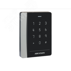 Считыватель Mifare карт с сенсорной клавиатурой (DS-K1102MK) - Hikvision