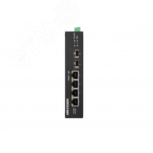 Коммутатор неуправляемый, 3 RJ45 1000M PoE с грозозащитой 6кВ (DS-3T0506HP-E/HS) - Hikvision