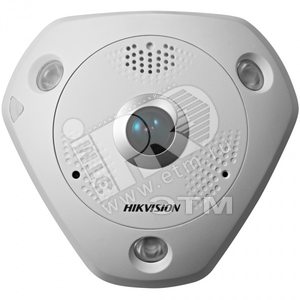 Видеокамера IP мини fisheye - Hikvision