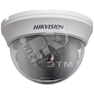 Видеокамера уличная цветная день/ночь 1/4 500ТВЛ 3.6 мм - Hikvision