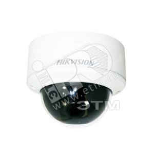 Видеокамера IP купольная 1/4 DS-2CD733F-EI PoE    вандалозащищенная - Hikvision