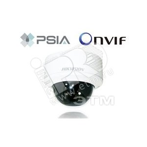 Видеокамера IP 1.3 Мп уличная купольная ИК подсветка вандалозащищенная DS-2CD764FWD-EI - Hikvision