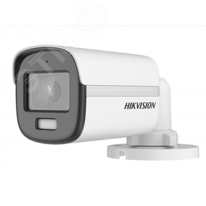 Видеокамера  HD-TVI 2Мп уличная компактная с LED подсветкой до 20м (3.6mm) (DS-2CE10DF3T-FS(3.6mm)) - Hikvision