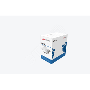 Кабель UTP CAT 6e для внутренней прокладки (медь) (DS-1LN6-UE-W) - Hikvision