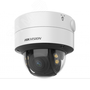 Видеокамера  HD-TVI 2Мп уличная купольная с LED-подсветкой до 40м (моторизированный вариообъектив 2.8-12mm с автофокусом) (DS-2CE59DF8T-AVPZE(2.8-12mm)) - Hikvision