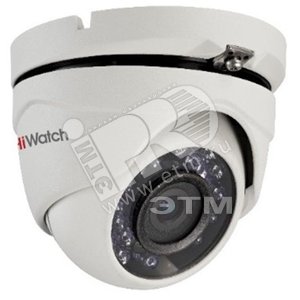 Видеокамера 1Мп уличная купольная HD-TVI камера ИК-подсветка до 15м (DS-T103 2.8 mm) - Hikvision