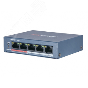 Коммутатор PoE неуправляемый (DS-3E0105P-E/M(B)) - Hikvision