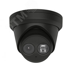 Видеокамера  IP 8Мп уличная с EXIR-подсветкой до 30м и технологией AcuSense (2.8mm) (DS-2CD2383G2-IU(BLACK)(2.8mm)) - Hikvision