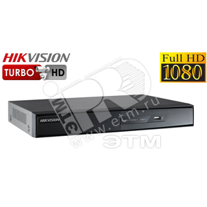 Видеорегистратор DVR 4 канальный (DS-7204HGHI-F1) - Hikvision