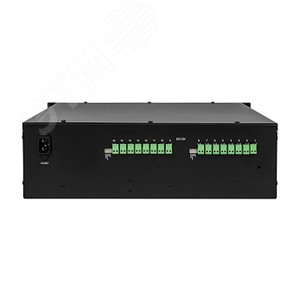 "Блок бесперебойного питания ББП-80х2 v.16 RACK 3U для стойки 19"" 12В 16х1А под АКБ 4х12Ач" - фото 2