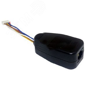 Адаптер подключения монитора домофона AT-VD 631 BL RJ-45 CVBS черный - фото 2