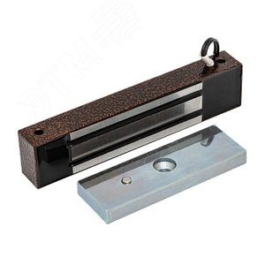 Замок электромагнитный ML-180KB с уголком IP67 12В усилие 200 кг коричневый - фото 2