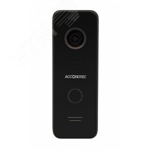 Панель вызывная AT-VD 308H BL CVBS с ИК подсветкой черной - AccordTec