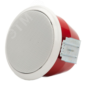 Громкоговоритель потолочный PC-06T 6/3/1.5/0.75Вт с огнезащитным колпаком (PC-06T) - Roxton