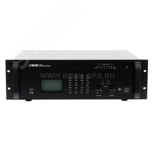 IP-усилитель, 350 Вт, 1 микр+ 1 лин вход, запуск mp3-проигрывателя, 3U (IP-A67350) - Roxton