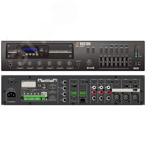 USB-проигрыватель-тюнер-усилитель 480 Вт, 3 микр+ 3 унив входа, 5 зон, работа с RM-05 (MX-480) - Roxton