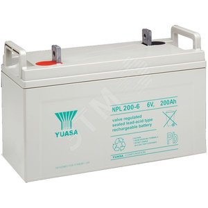 Аккумулятор NPL 6В 200Ач (NPL 200-6) - Yuasa