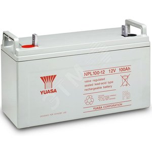 Аккумулятор NPL 12В 100Ач (NPL 100-12) - Yuasa