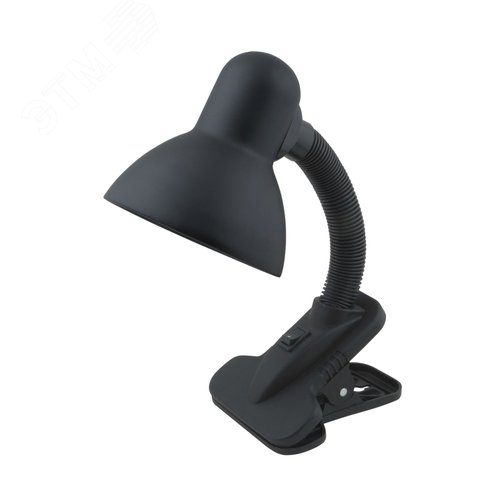 Светильник настольный. Цоколь E27. Цвет черный 2