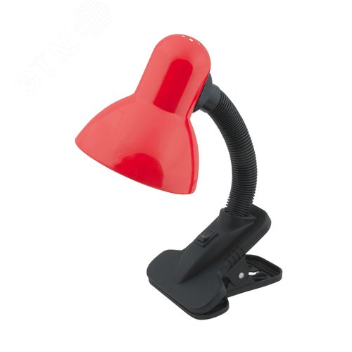 Светильник настольный TLI-206. Цоколь E27. Цвет красный 2