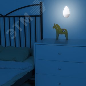 Ночник светодиодный DTL303 0,5W 3LED белый Овал - фото 3