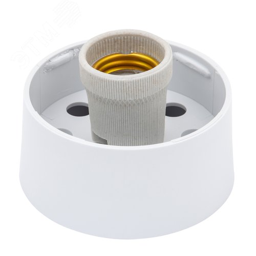 Основание для садово-парковых светильников. Тип соединения с рассеивателем - резьбовой. Встроенный патрон Е27. Материал - пластик. Цвет - белый. Упаковка - картон. UFP-A01AE WHITE 2