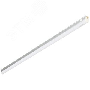Светильник линейный LED (аналог Т5), 800Lm, 4200К, выключатель на корпусе ULI-L02-10W-4200K-SL. Цвет корпуса - серебристый - фото 3