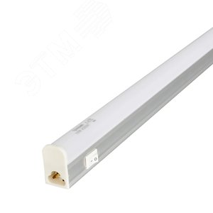 Светильник линейный LED (аналог Т5), 800Lm, 4200К, выключатель на корпусе ULI-L02-10W-4200K-SL. Цвет корпуса - серебристый - фото 2
