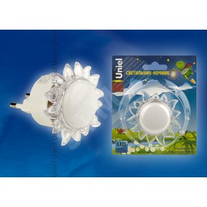 Ночник светодиодный DTL308 0,5W 4LED триколор (красный, синий, зеленый) Подсолнух - фото 2