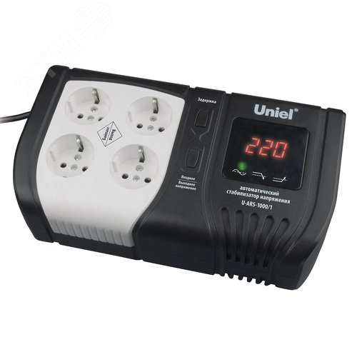 Стабилизатор напряжения U-ARS-1000/1 серии Standard - Expert 1000 ВА 4
