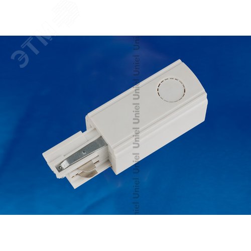 Ввод питания для шинопровода Трехфазный Правый белый UBX-A01 WHITE 1 POLYBAG - фото 2