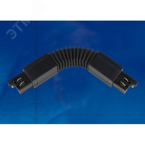 Соединитель для шинопроводов Гибкий Трехфазный черный UBX-A24 BLACK 1 POLYBAG 2