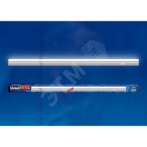 ULI-L02-5W-4200K-SL Линейный светильник LED Т5, 5Вт, 400Lm, 4200К, выключатель на корпусе, серебристый | 08992 | Uniel - UNIEL